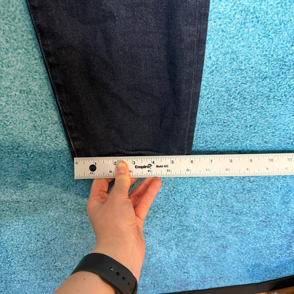 AG Adriano Goldschmied Men's Jeans Size 38 Blue Straight Fit Casual Fits 36x24 - Picture 7 of 14